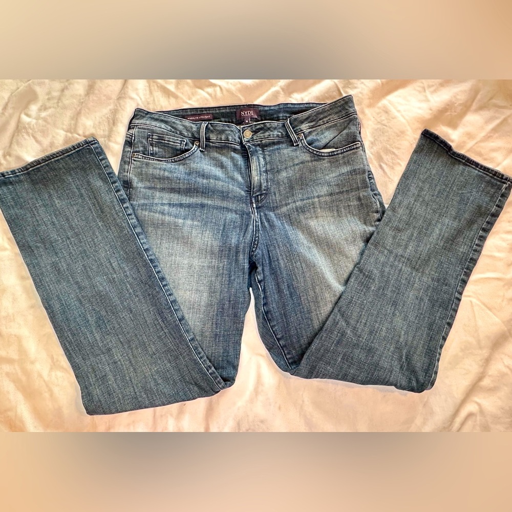 NYDJ Marilyn Style Straight Leg Jeans